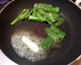 はんぺんとシシトウのバター醤油炒め作り方2写真