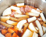 【簡単】♪鶏肉・大根とさつま揚げの煮物作り方4写真