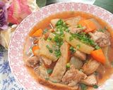 【簡単】♪鶏肉・大根とさつま揚げの煮物作り方7写真
