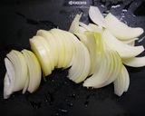 レンジで簡単！玉葱もも肉のカンタン黒酢煮作り方3写真