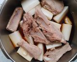 味染み♪スペアリブ大根作り方4写真