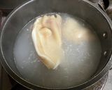 豚耳の辛子ポン酢作り方1写真