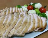 鶏胸肉de柔らかヘルシー♡ローストチキン作り方6写真