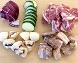 BBQにも【豚とパイナップルの串焼き】作り方1写真