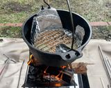 キャンプ場で鴨のロースト！作り方5写真