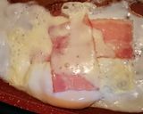 半熟なベーコンチーズ卵焼き作り方2写真
