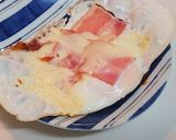 半熟なベーコンチーズ卵焼き作り方3写真