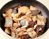 鮭ときのこのとろろ焼き作り方4写真