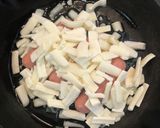 ウインナーのチーズ焼き作り方2写真