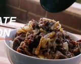 絶品牛丼・出汁を利かしてプロの味作り方19写真