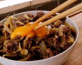 絶品牛丼・出汁を利かしてプロの味作り方20写真