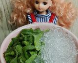 リカちゃん♡アイスプラントキラ柚子酢の物作り方4写真