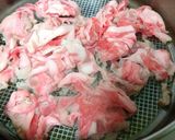 水菜と豚肉ですき焼き風☆お弁当のおかず♪作り方2写真