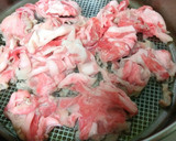 水菜と豚肉ですき焼き風☆お弁当のおかず♪作り方2写真