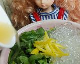 リカちゃん♡アイスプラントキラ柚子酢の物作り方12写真