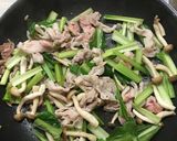 小松菜消費に☆肉野菜炒め作り方2写真