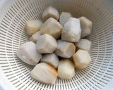 里芋の甘味噌煮っころがし作り方4写真