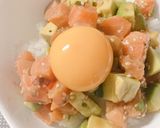 ピリ辛！サーモンポキ丼！作り方4写真