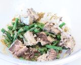 さば缶とインゲンのごまあえ作り方2写真