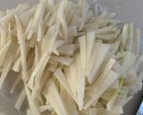 大根の皮で作ったきんぴら☆作り方1写真