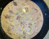 鶏肉とカリフラワーのクリームスープ作り方5写真