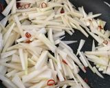 大根の皮で作ったきんぴら☆作り方2写真
