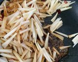大根の皮で作ったきんぴら☆作り方3写真