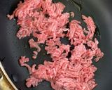 大根の葉と挽肉の炒め物☆作り方2写真