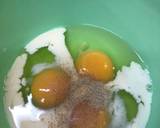 ほうれん草とウインナーのオムレツ！！作り方1写真