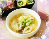 ふわふわ玉子とちくわの味噌汁❇️作り方8写真