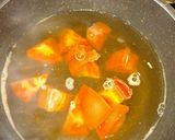 めかぶとトマトの和風スープ　柚子風味作り方4写真