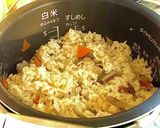 おでんの残り汁で、炊き込みご飯^_^作り方3写真