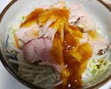 丸鶏のあまり肉でチキンサラダ作り方4写真