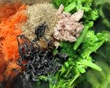 ブロッコリーとほうれん草のゴマ塩昆布和え作り方3写真
