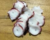 蒸しタコとワカメのカルパッチョ風作り方3写真