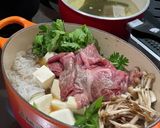ごぼうたっぷり牛肉のヘルシー出汁鍋作り方3写真