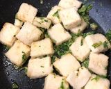 豆腐のエビチリソース風作り方1写真