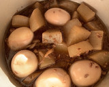 挽肉と大根ごぼうの煮物☆作り方8写真