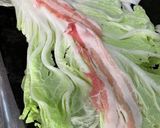 日本酒温か白菜だんだん鍋作り方3写真