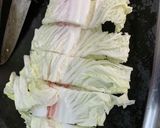 日本酒温か白菜だんだん鍋作り方4写真