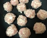 鶏とえのきのふんわりつくね しそ入り!作り方4写真