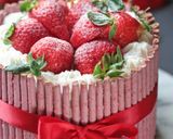 つぶつぶ苺ポッキーのXmasケーキ作り方45写真