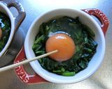 ほうれん草の巣ごもりチーズ焼き♪作り方6写真