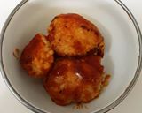 鍋用に作った残りでカレーソ−スハンバーグ作り方3写真