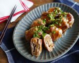 へそ大根ときのこのジューシー照り肉巻き作り方5写真
