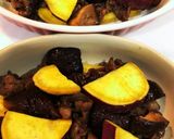 サツマイモと牛肉&しいたけのオーブン焼き作り方6写真