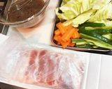 豚バラとキャベツのオイスターソース炒め作り方1写真