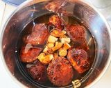 煮しめ2　椎茸・鶏肉・ごぼう・こんにゃく作り方1写真