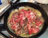 京都のおばんざいで絶品！牛肉の玉子とじ作り方2写真
