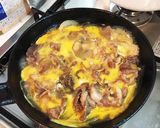 京都のおばんざいで絶品！牛肉の玉子とじ作り方3写真